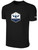LEGION FC BASICS COTTON TEE CREST ON WEARER'S CENTER CHEST BLACK WHITE