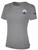 LEGION FC BASICS COTTON TEE CREST ON WEARER'S LEFT CHEST LIGHT HEATHER GREY BLACK