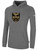SOUTHERN OREGON BASICS FLEECE PULLOVER HOODIE TEAM CREST ON WEARERS CENTER CHEST DARKHEATHER GREY WHITE
