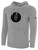 EVOLUTION SC BASICS FLEECE PULLOVER HOODIE TEAM CREST ON WEARERS CENTER CHEST LIGHT HEATHER GREY BLACK