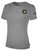 ALLIANCE FC BASIC TEE SHIRT ALLIANCE TEAM CREST LEFT CHEST LIGHT HEATHER GREY BLACK