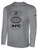 ALLIANCE FC BASICS LONG SLEEVE TEE SHIRT ALLIANCE WORLD GRAPHIC LOGO CENTER CHEST LIGHT HEATHER GREY BLACK