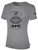 ALLIANCE FC BASIC TEE SHIRT ALLIANCE WORLD GRAPHIC LOGO CENTER CHEST LIGHT HEATHER GREY BLACK