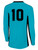 ALLIANCE FC PITCH STAR LONG SLEEVE GOALKEEPER JERSEY WITHOUT PADDING TURQUOISE BLACK