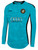 ALLIANCE FC PITCH STAR LONG SLEEVE GOALKEEPER JERSEY WITHOUT PADDING TURQUOISE BLACK