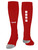 TSS ROVERS 4 CUBE SOCCER SOCK  RED WHITE -KIT
