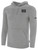 TSS ROVERS BASICS FLEECE PULLOVER HOODIE TEAM CREST ON WEARERS LEFT CHEST LIGHT HEATHER GREY BLACK