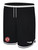 CAROLINA FC SWARM HOOP SHORTS BLACK WHITE