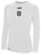BEND FC  BASICS CREW NECK LONG SLEEVE POLY TEE WHITE