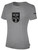 BEND FC  BASICS COTTON TEE CREST ON WEARERS CENTER CHEST LIGHT HEATHER GREY BLACK