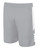 UNICO FC MIDTOWN MATCH SHORTS LIGHT GREY WHITE -KIT