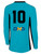 UNICO FC PITCH STAR LONG SLEEVE GOALKEEPER JERSEY TURQUOISE BLACK