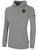 FK ENVISION BASICS FLEECE HOODIE CREST ON LEFT CHEST LIGHT HEATHER GREY BLACK