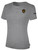 FK ENVISION BASICS COTTON TEE CREST ON WEARERS LEFT CHEST LIGHT HEATHER GREY BLACK