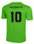 FALCONS FUTSAL TEAM JERSEY POWER GREEN BLACK