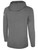 SOUTH JERSEY YOUNG GUNS BASICS FLEECE PULLOVER HOODIE CREST CENTER CHEST DARK HEATHER GREY WHITE