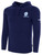 SOUTH JERSEY YOUNG GUNS BASICS FLEECE PULLOVER HOODIE CREST LEFT CHEST NAVY WHITE