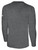 SOUTH JERSEY YOUNG GUNS BASICS LONG SLEEVE COTTON TEE CREST CENTER CHEST DARK HEATHER GREY WHITE