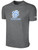 SOUTH JERSEY YOUNG GUNS BASICS COTTON TEE CREST CENTER CHEST DARK HEATHER GREY WHITE