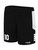 POTOMAC SOCCER MIDTOWN SHORTS BLACK WHITE -KIT