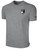 POTOMAC SOCCER BASICS COTTON TEE CREST ON WEARERS LEFT CHEST LIGHT HEATHER GREY BLACK