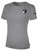 POTOMAC SOCCER BASICS COTTON TEE CREST ON WEARERS LEFT CHEST LIGHT HEATHER GREY BLACK