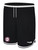 CDA SLAMMERS HOOP SHORTS BLACK WHITE