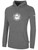 CDA SLAMMERS BASICS FLEECE PULLOVER HOODIE DARK HEATHER GREY WHITE -KIT