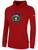 KC LEGENDS BASICS FLEECE PULLOVER HOODIE TEAM CREST ON WEARERS CENTER CHEST RED WHITE