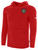 KC LEGENDS BASICS FLEECE PULLOVER HOODIE TEAM CREST ON WEARERS LEFT CHEST RED WHITE