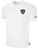 KC LEGENDS BASICS COTTON TEE CREST ON WEARER'S LEFT CHEST WHITE BLACK