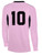 LEE SUMMIT LEGENDS SC LINCOLN BOLT LONG SLEEVE GOALKEEPER JERSEY WITHOUT PADDING PRO PINK