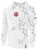 SUDAMERICA SWARM FC LIFESTYLE MARBLE FLEECE PULLOVER HOODIE WHITE LIGHT GREY