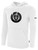 SUDAMERICA SWARM FC BASICS FLEECE PULLOVER HOODIE TEAM CREST ON WEARERS CENTER CHEST WHITE BLACK