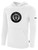 SUDAMERICA SWARM FC BASICS FLEECE PULLOVER HOODIE TEAM CREST ON WEARERS CENTER CHEST WHITE BLACK