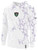 ST. LOUIS LEGENDS SC LIFESTYLE MARBLE FLEECE PULLOVER HOODIE WITH SLEEVE LOGO WHITE SOFT LAVENDER