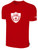 ST. LOUIS LEGENDS SC BASICS COTTON TEE CREST ON WEARERS CENTER CHEST RED WHITE