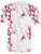 RAD SWARM FC LIFESTYLE MARBLE TEE WITH SLEEVE LOGO WHITE RED