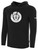 RAD SWARM FC BASICS FLEECE PULLOVER HOODIE TEAM CREST ON WEARERS CENTER CHEST BLACK WHITE