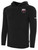 PUEBLO RANGERS BASICS FLEECE PULLOVER HOODIE TEAM CREST ON WEARERS LEFT CHEST BLACK WHITE