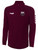 PUEBLO RANGERS MADISON 1/4 ZIP TECHNICAL TRAINING TOP MAROON WHITE -KIT