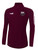 PUEBLO RANGERS MADISON 1/4 ZIP TECHNICAL TRAINING TOP MAROON WHITE -KIT