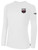 PUEBLO RANGERS BASICS LONG SLEEVE COTTON TEE TEAM CREST ON WEARERS LEFT CHEST WHITE BLACK