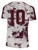 PUEBLO RANGERS PITCH II CAMO STROKES JERSEY WHITE MAROON -KIT