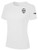 DIAMONDS SA BASICS COTTON TEE CREST ON WEARERS LEFT CHEST WHITE BLACK