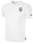 DIAMONDS SA BASICS COTTON TEE CREST ON WEARERS LEFT CHEST WHITE BLACK