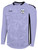 DIAMONDS SA PITCH STAR LONG SLEEVE GOALKEEPER JERSEY WITHOUT PADDING LAVENDER BLACK