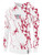 OJB FC  LIFESTYLE MARBLE FLEECE PULLOVER HOODIE WITH SLEEVE LOGO WHITE RED