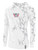 OJB FC  LIFESTYLE MARBLE FLEECE PULLOVER HOODIE WITH SLEEVE LOGO WHITE LIGHT GREY