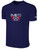 OJB FC  BASICS COTTON T-SHIRT CREST ON WEARERS CENTER CHEST NAVY WHITE